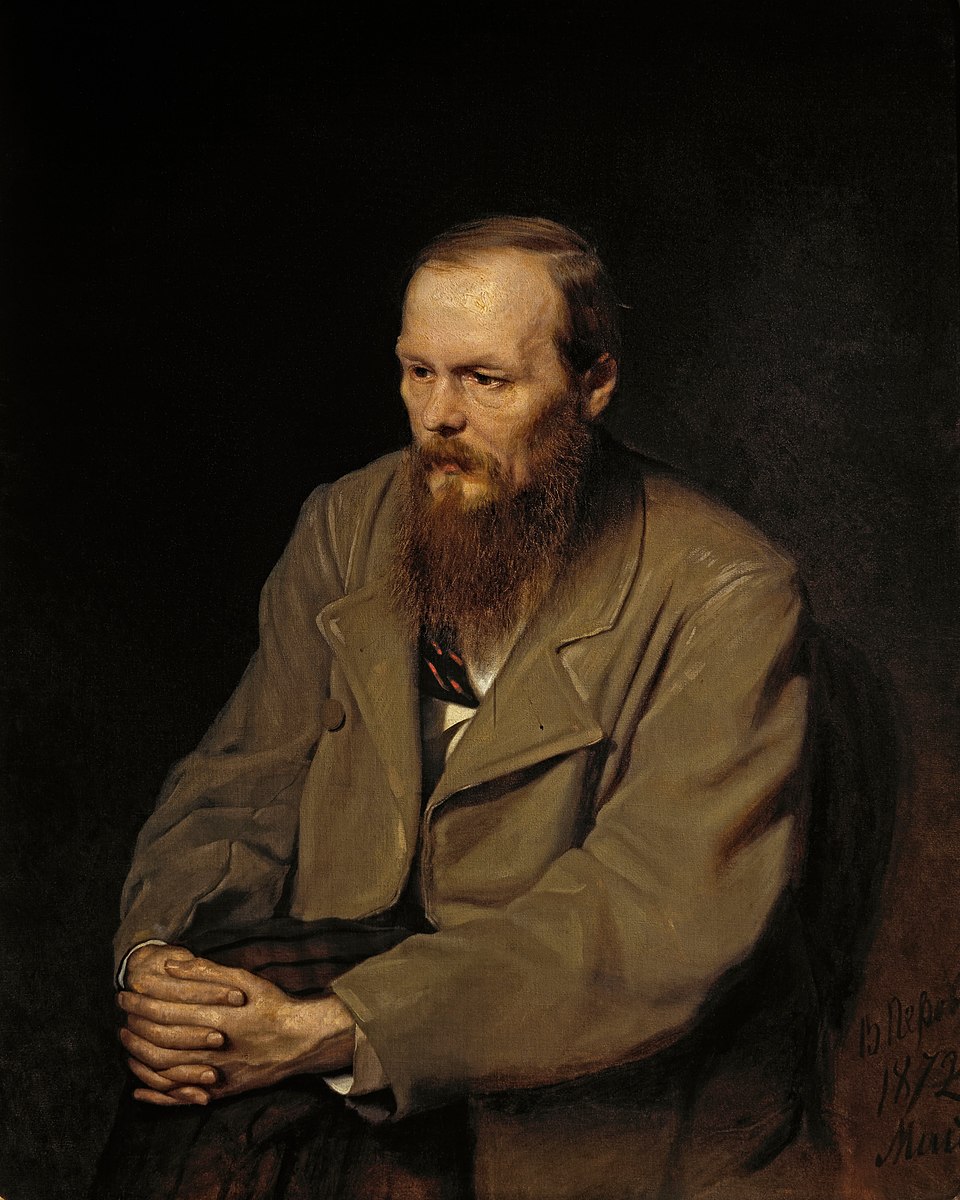 Portrait de Fiodor Dostoïevski par Vassili Perov, 1872