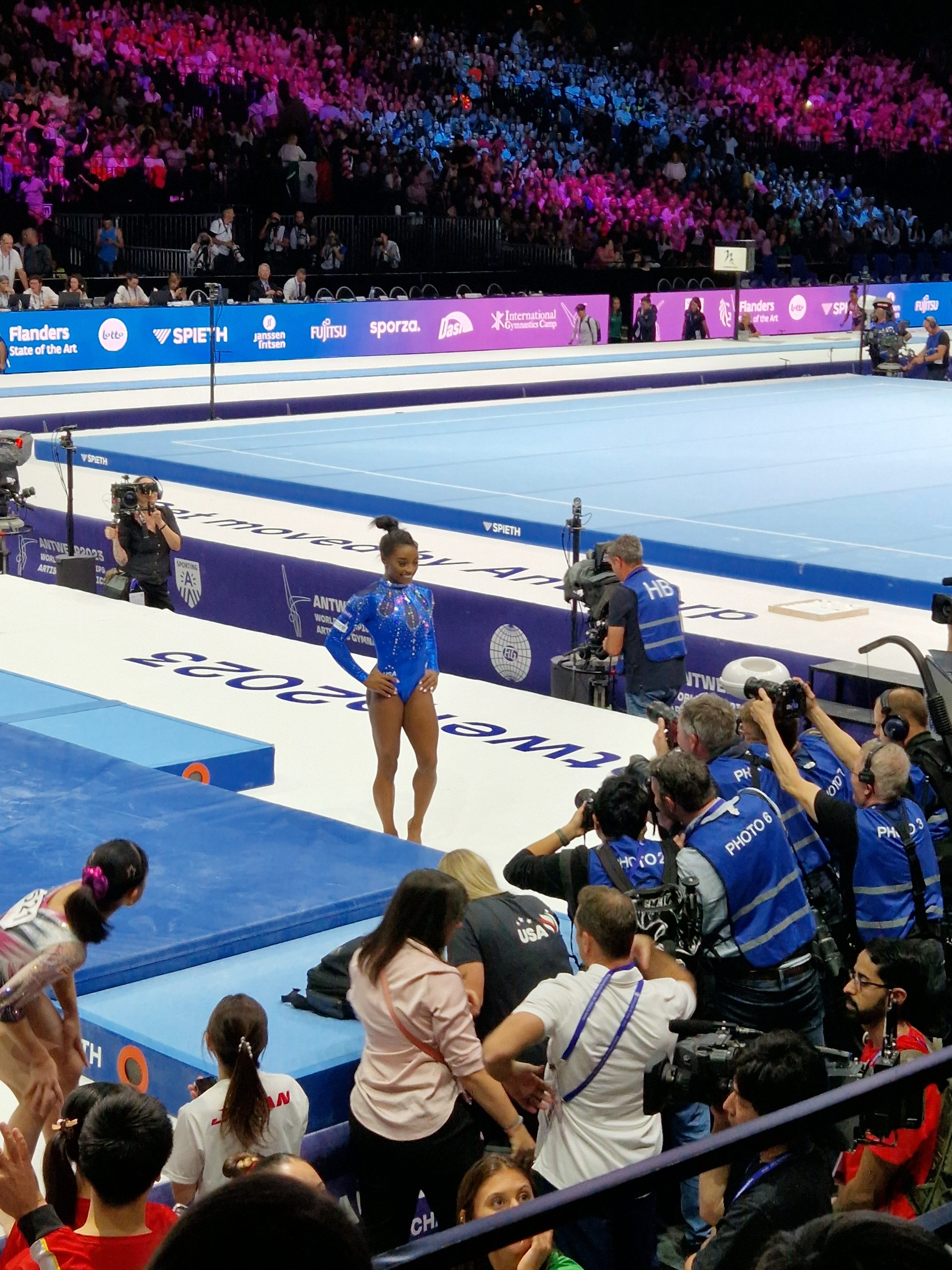 Simone Biles, gymnaste américaine